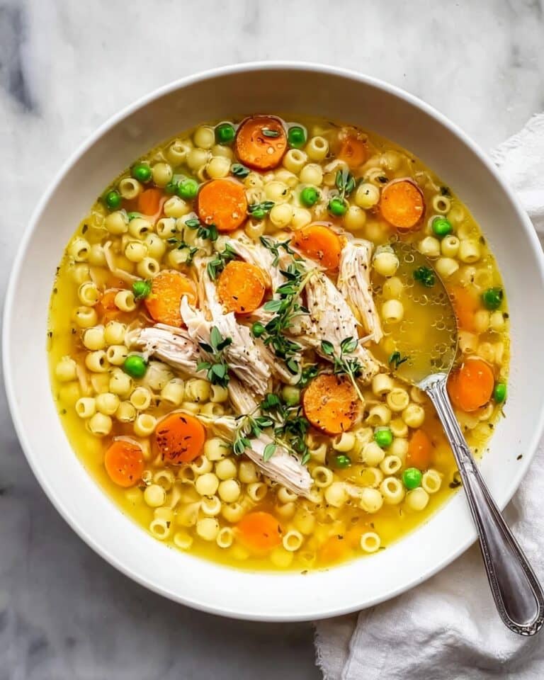 Healing Chicken and Couscous Soup Recipe