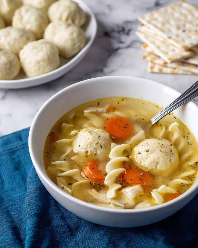 Hearty Chicken Noodle Soup with Fresh Vegetables and Dill Recipe