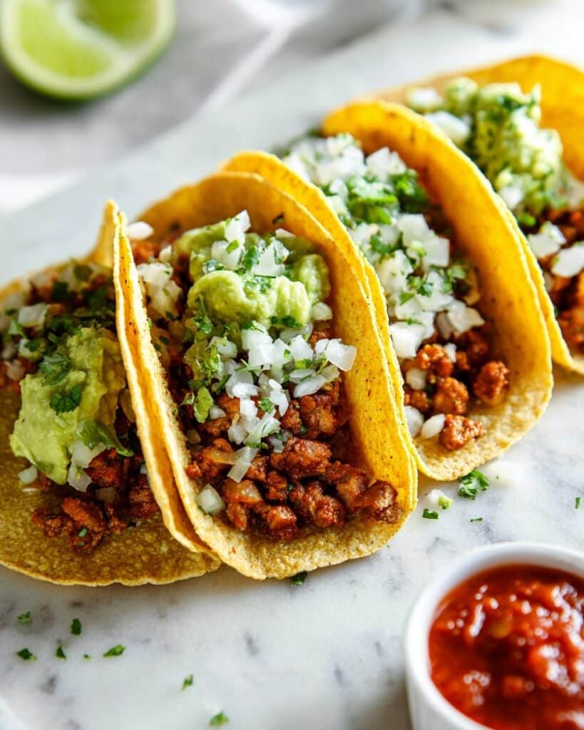 Chicken Avocado Street Tacos Recipe
