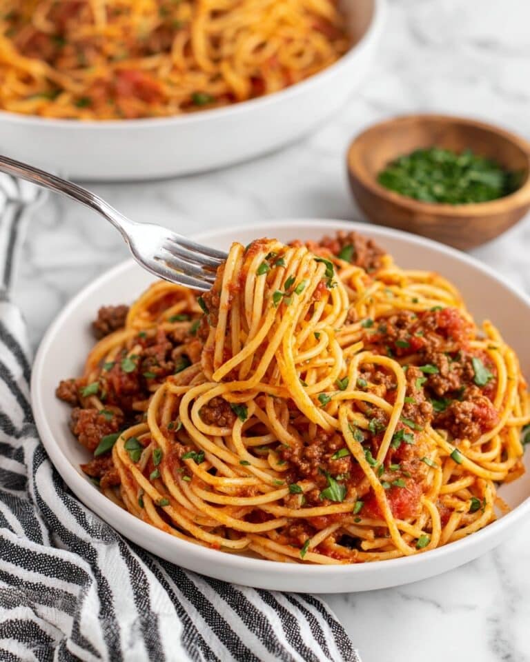 Crockpot Taco Spaghetti Recipe