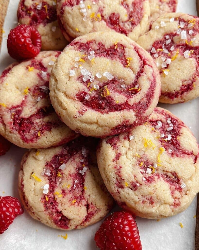 Lemon Raspberry Cookies Recipe