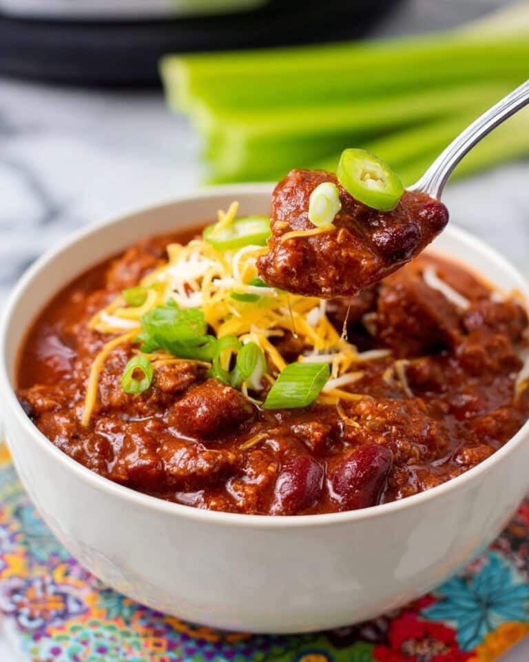 Slow Cooker Chili Recipe