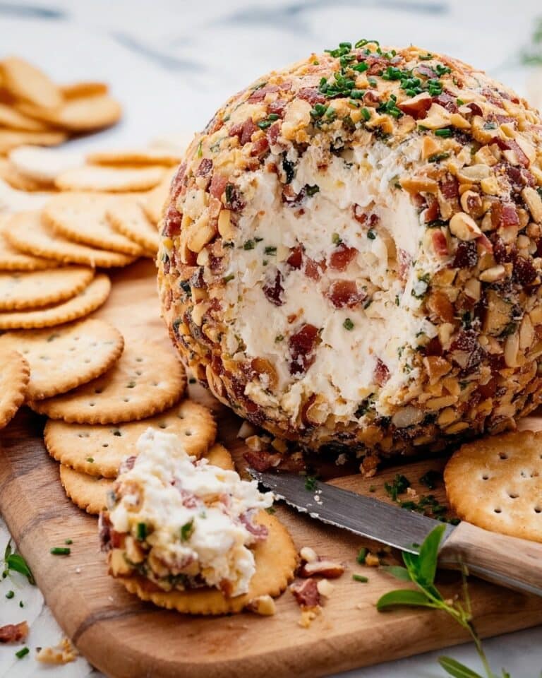 Bacon Cheddar Ranch Cheese Ball Recipe