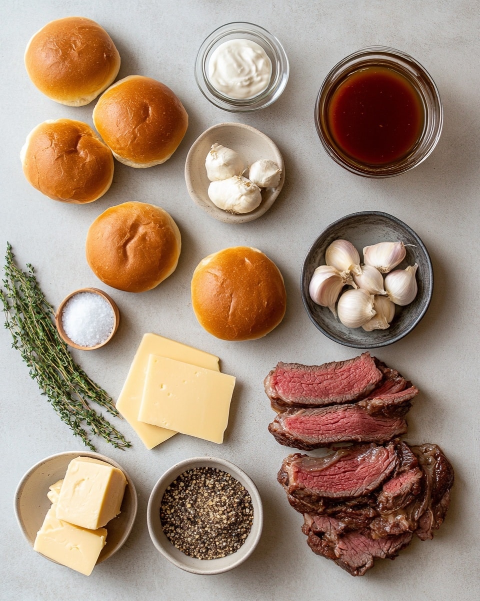 French Dip Sliders Recipe - Recipe Image