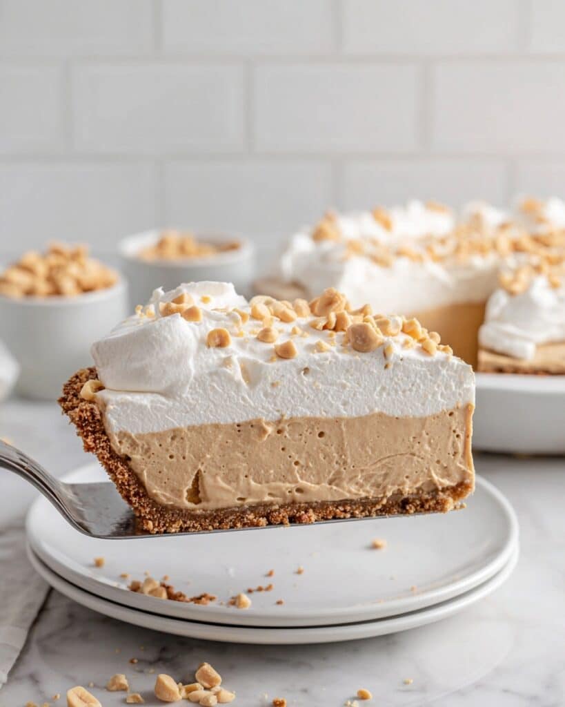 No Bake Peanut Butter Pie Recipe