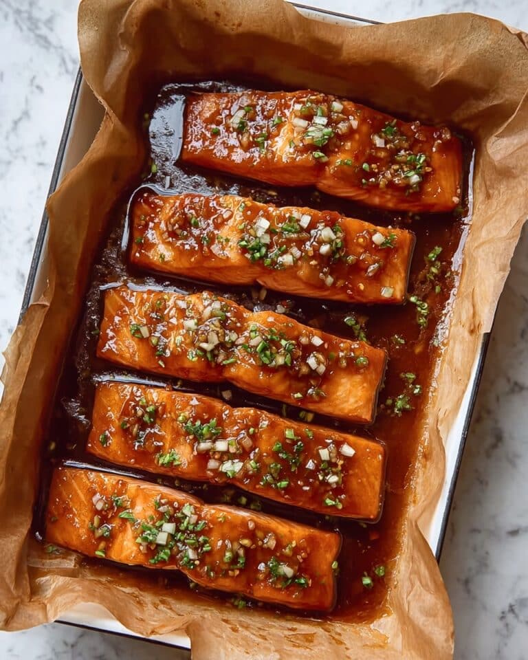 Easy Baked Salmon with Honey Soy Glaze Recipe
