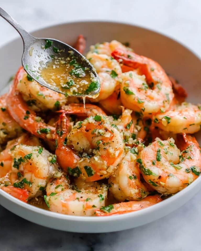 Garlic Lemon Butter Shrimp Recipe