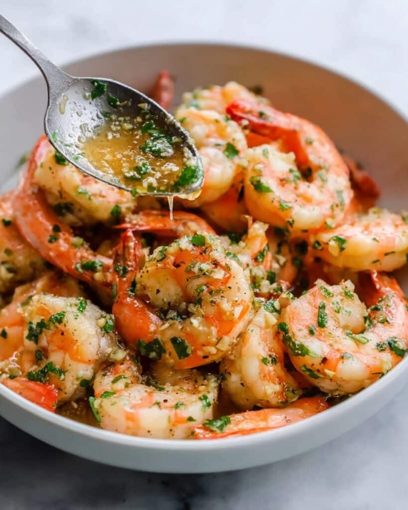 Garlic Lemon Butter Shrimp Recipe