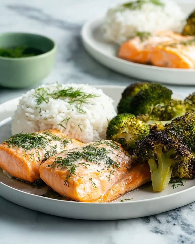 Air Fryer Lemon Dill Salmon Recipe