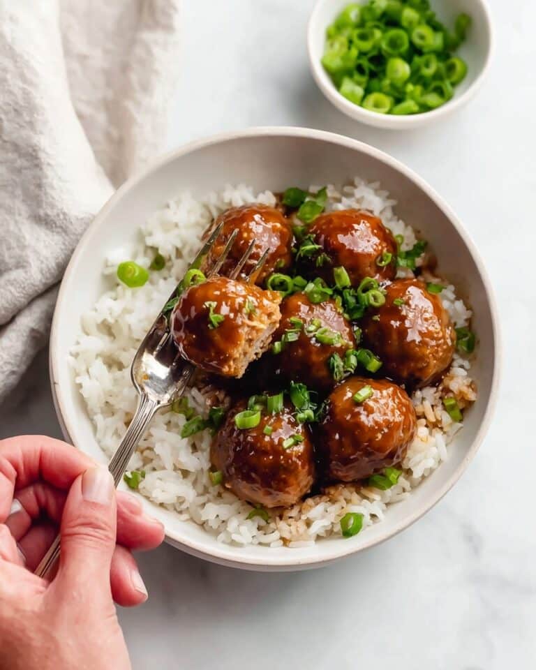 Teriyaki Chicken Meatballs Recipe