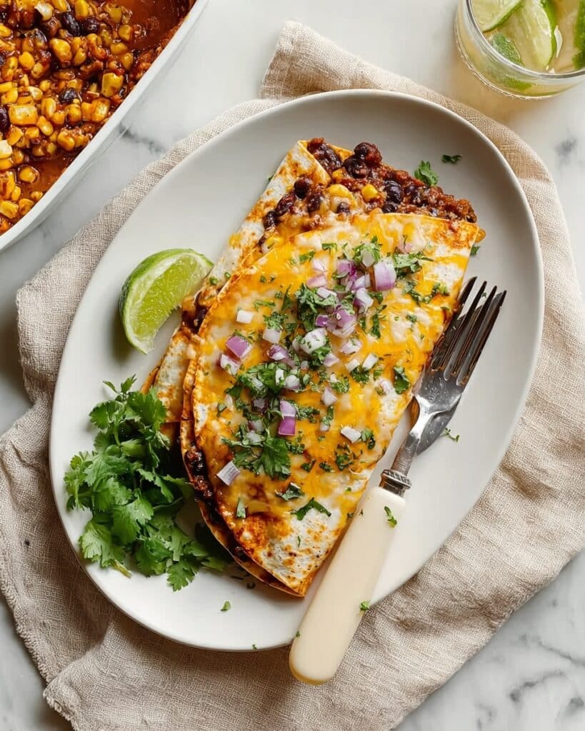 Healthy Chicken Enchiladas with Homemade Sauce Recipe