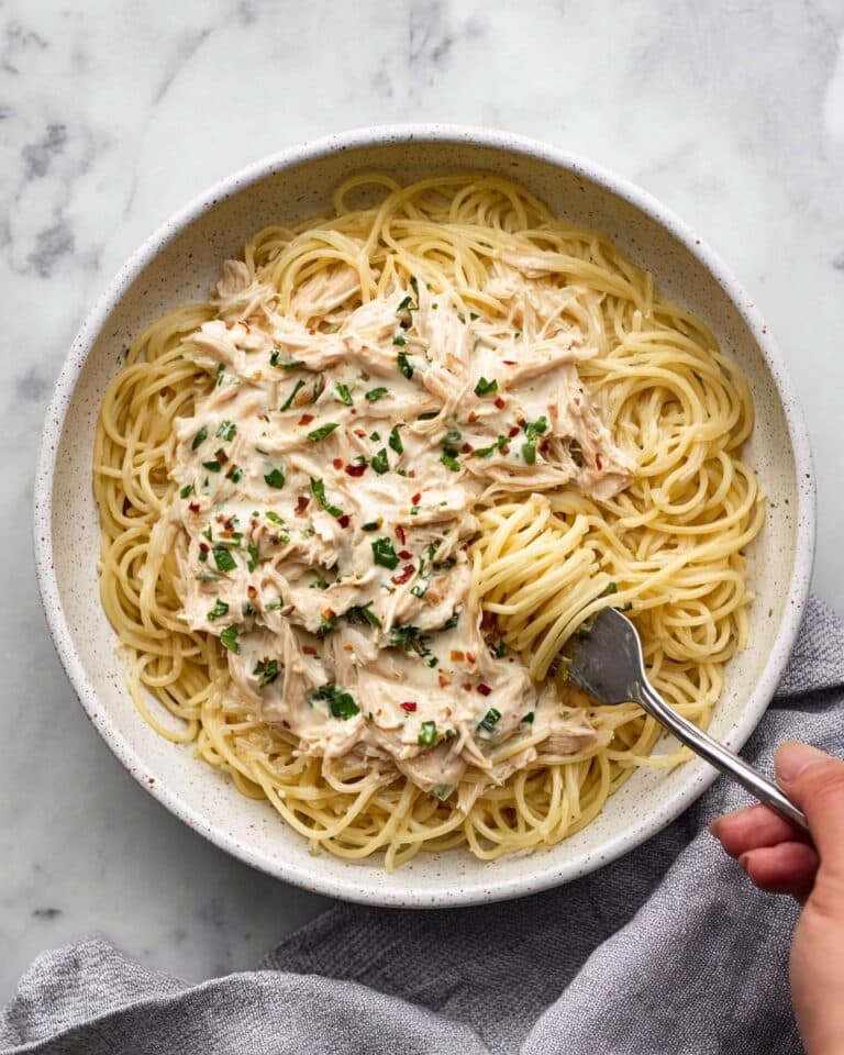 Crock Pot Angel Chicken with Cream Cheese and Italian Dressing Recipe