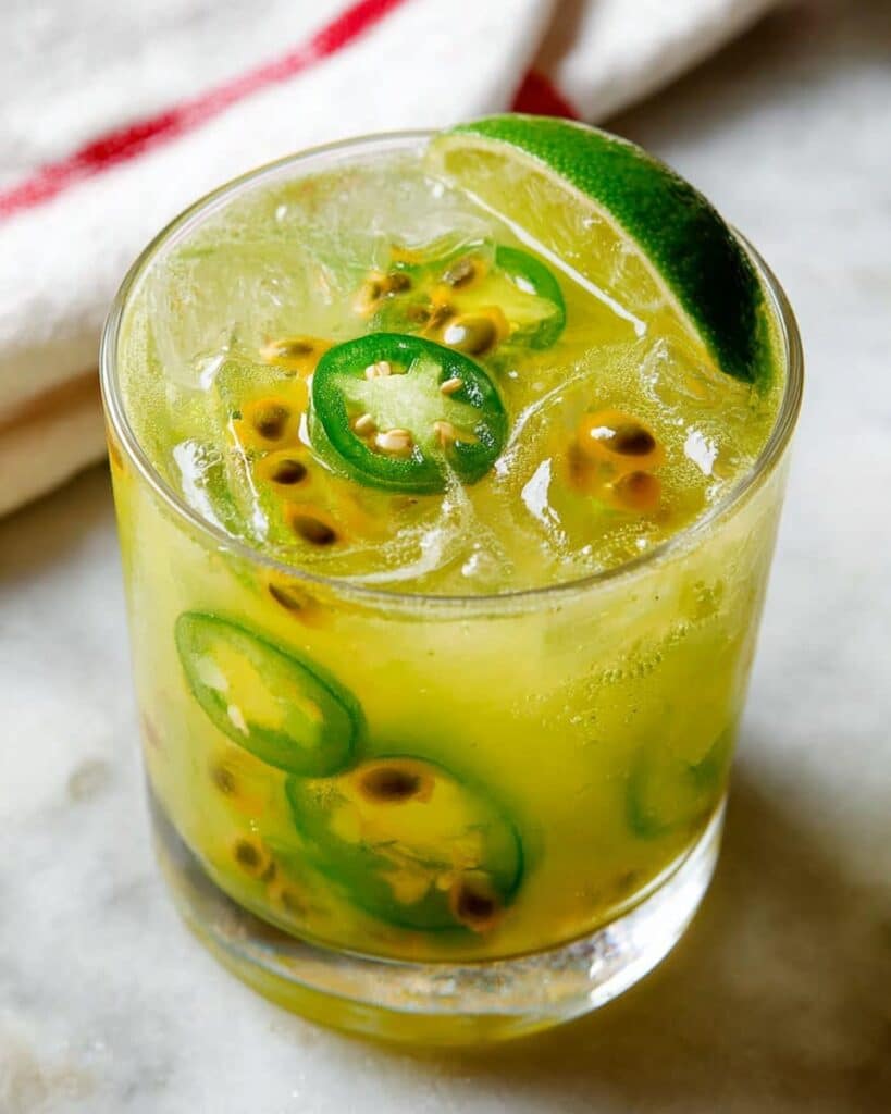 Spicy Passion Fruit Margarita Recipe