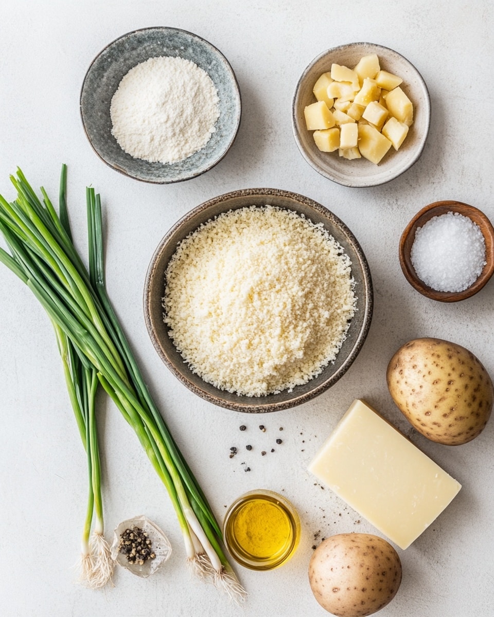 Three golden brown pancakes with green bits of scallions cooked on a black pan, each pancake showing a crispy texture with small browned spots, and some parts slightly more cooked than others. The pancakes are round with rough edges, and the green scallions are visible inside the pancakes, offering a fresh contrast to the warm tones. Some light oil glistens on the surface of the pan, and the background shows a white marbled texture. photo taken with an iphone --ar 4:5 --v 7