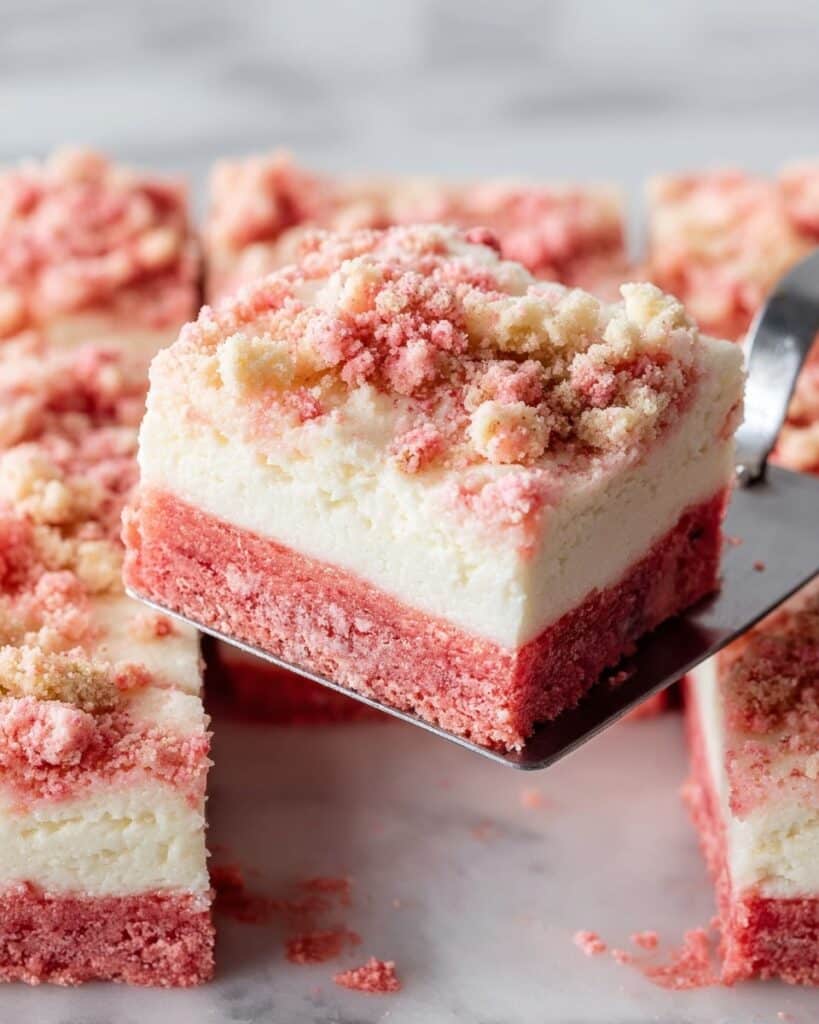 Strawberry Shortcake Brownies Recipe