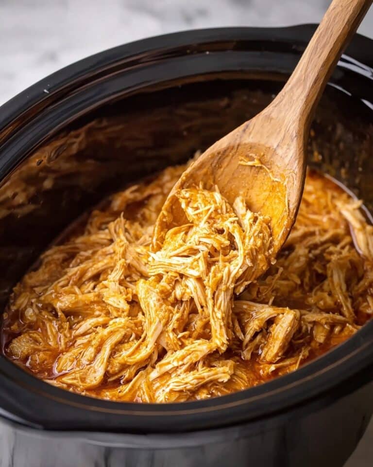Easy Crock Pot Buffalo Chicken Recipe