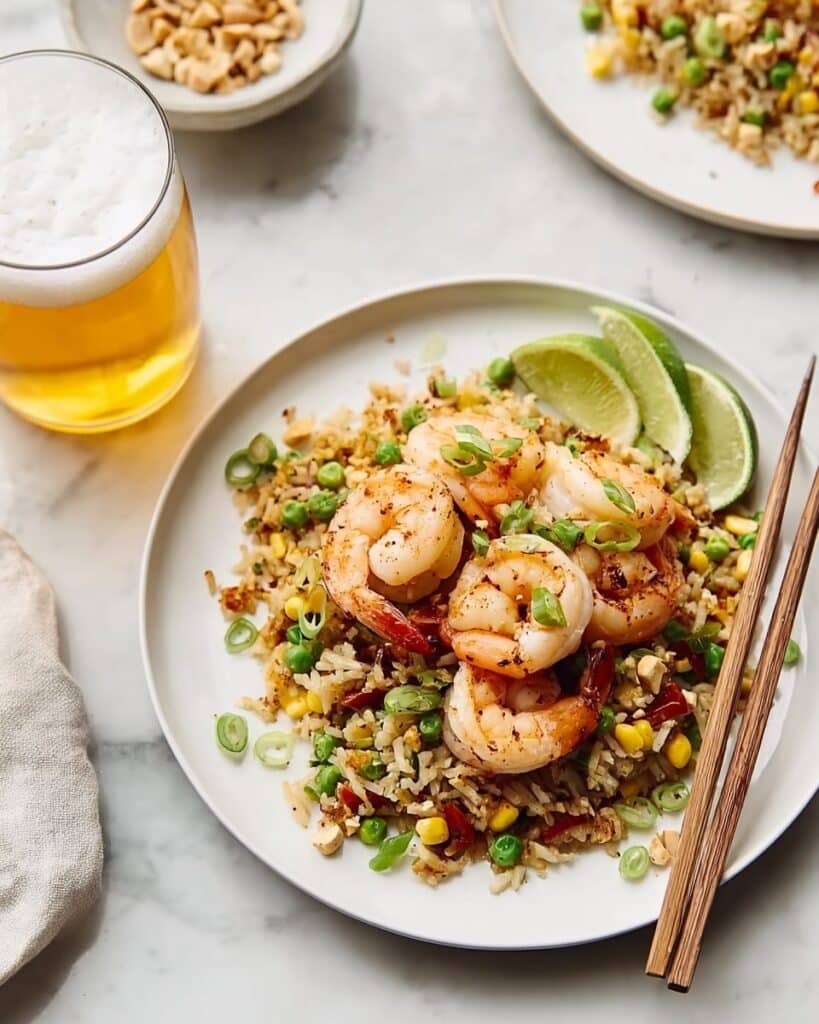Quick Curry Shrimp Fried Rice Recipe