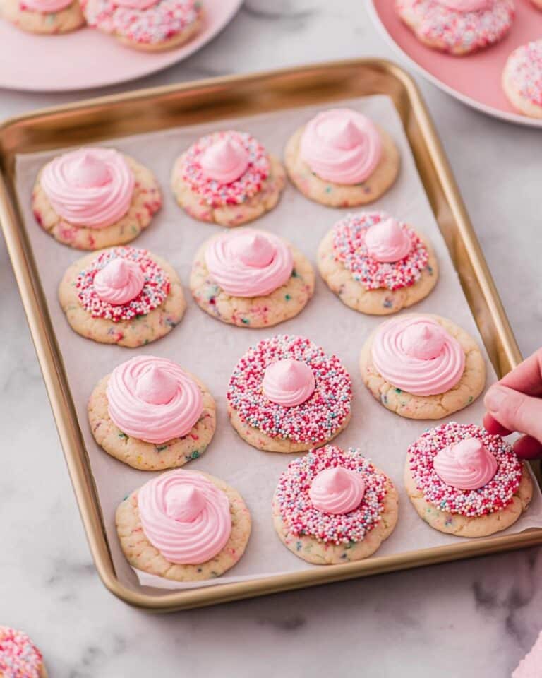 Strawberry Kiss Cookies Recipe