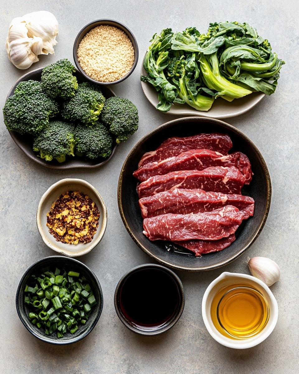 A white round plate filled with a base layer of fluffy white rice with scattered grains showing clear individual texture. On top is a thick layer of dark brown, shiny beef pieces covered in a rich sauce mixed with bright green broccoli florets, giving a nice contrast of colors. The beef looks tender with a glossy finish, and the broccoli adds freshness with light char marks. The plate is on a white marbled surface next to a pair of light wooden chopsticks and part of a white cloth is visible near the edge. photo taken with an iphone --ar 4:5 --v 7
