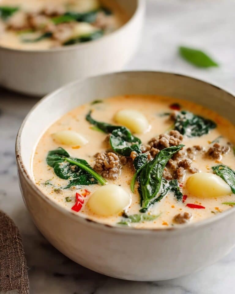 Sausage Gnocchi Soup Recipe