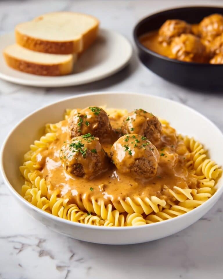 Baked Meatballs with Pasta Recipe