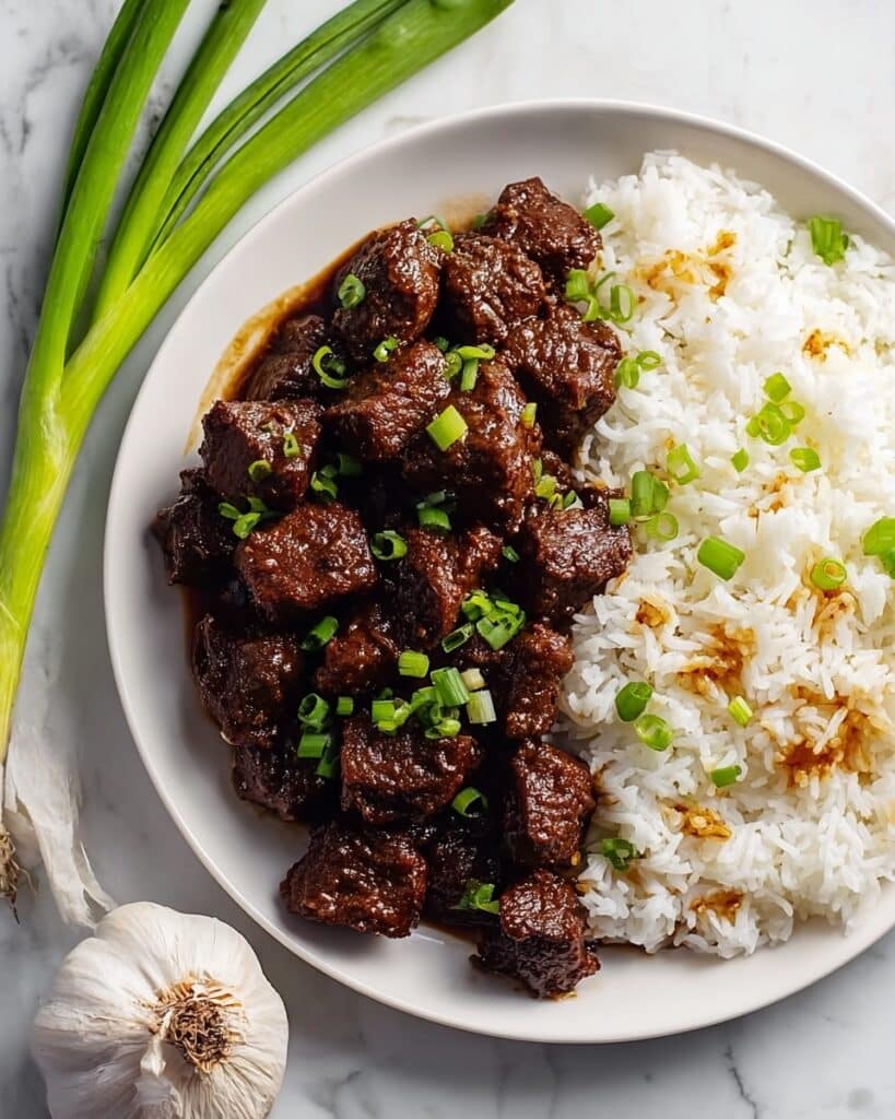 Honey Garlic Steak Bites in Slow Cooker Recipe