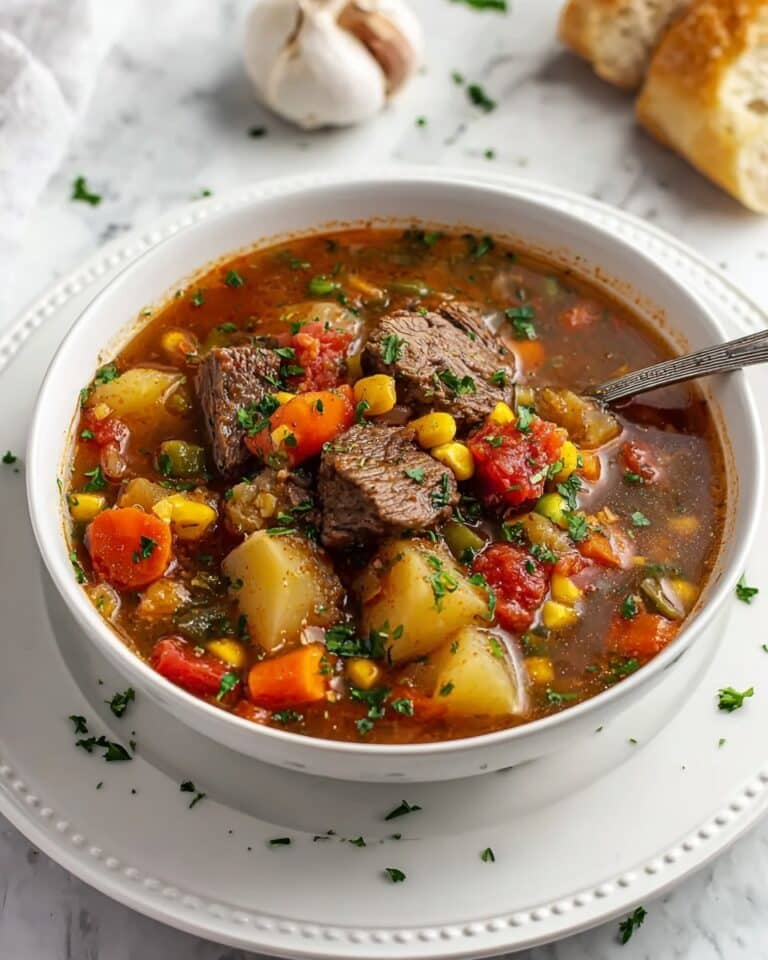 Hearty Beef Barley Soup Recipe