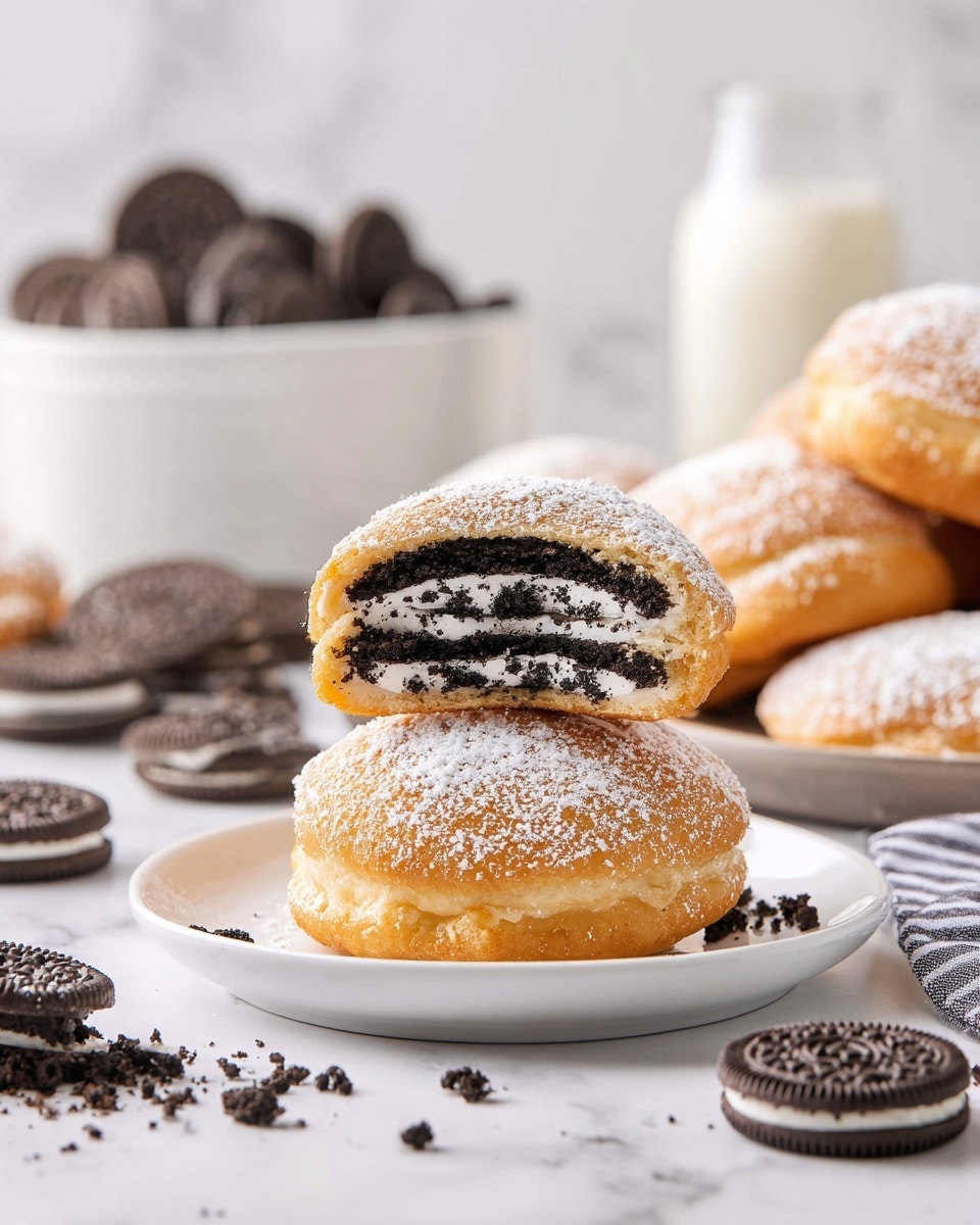 Air Fryer Crescent Roll Oreos Recipe