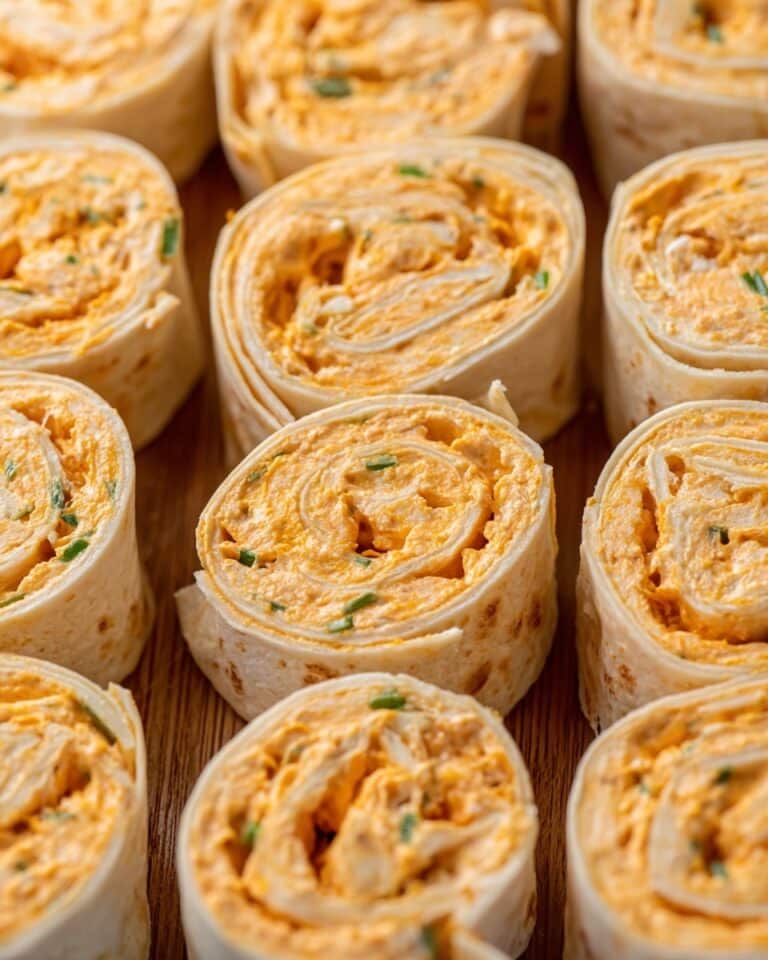 Buffalo Chicken Roll-Ups Recipe