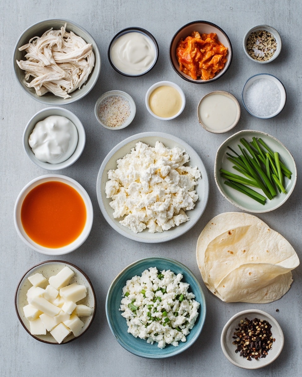 The image shows many small tortilla roll-ups arranged close together on a white marbled surface, each piece revealing two main layers: the outer soft and pale beige tortilla wraps, and the inner creamy orange filling with small green bits spread evenly, giving a textured look. The roll-ups are tightly packed, showing a spiral pattern where the orange filling curls inside the pale tortilla, creating a mix of smooth and slightly chunky textures. The focus is on the many identical roll-ups, all uniformly sliced to a similar size. Photo taken with an iphone --ar 4:5 --v 7