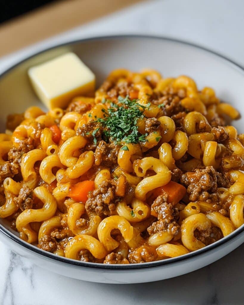 One Pot Beefaroni Recipe