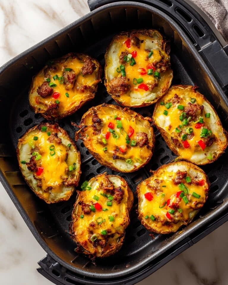 Air Fryer Breakfast Loaded Tater Tots (Totchos) Recipe