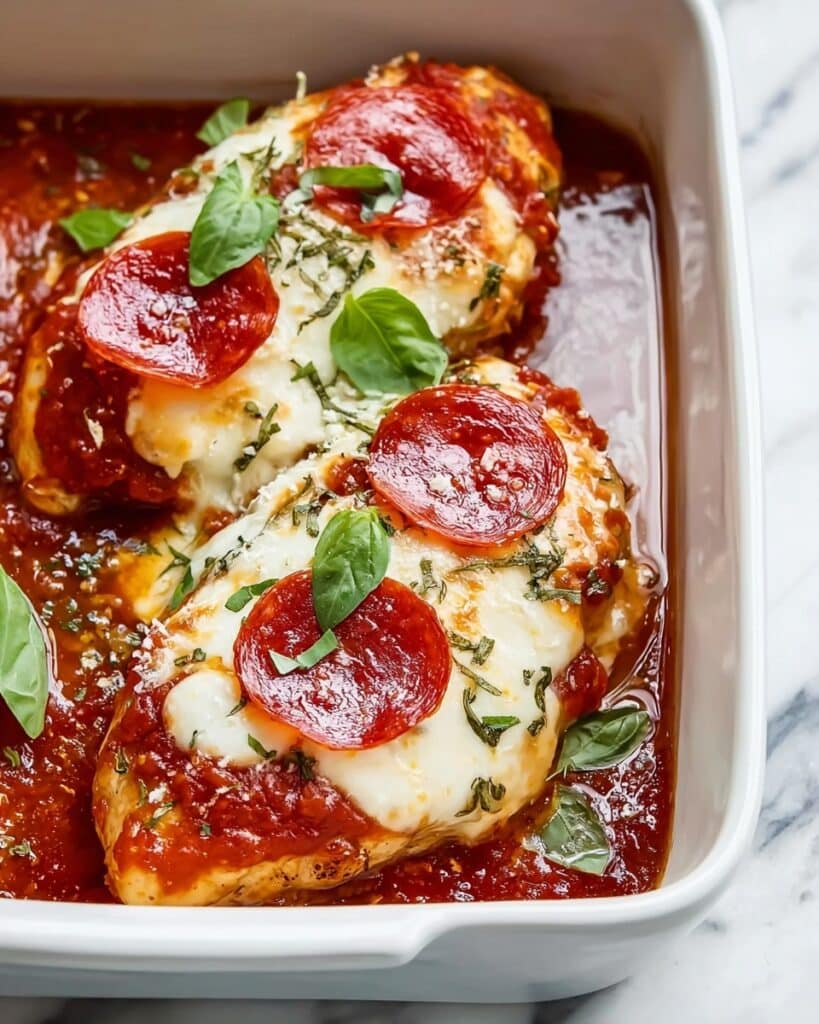 Chicken Pizza Bake Recipe