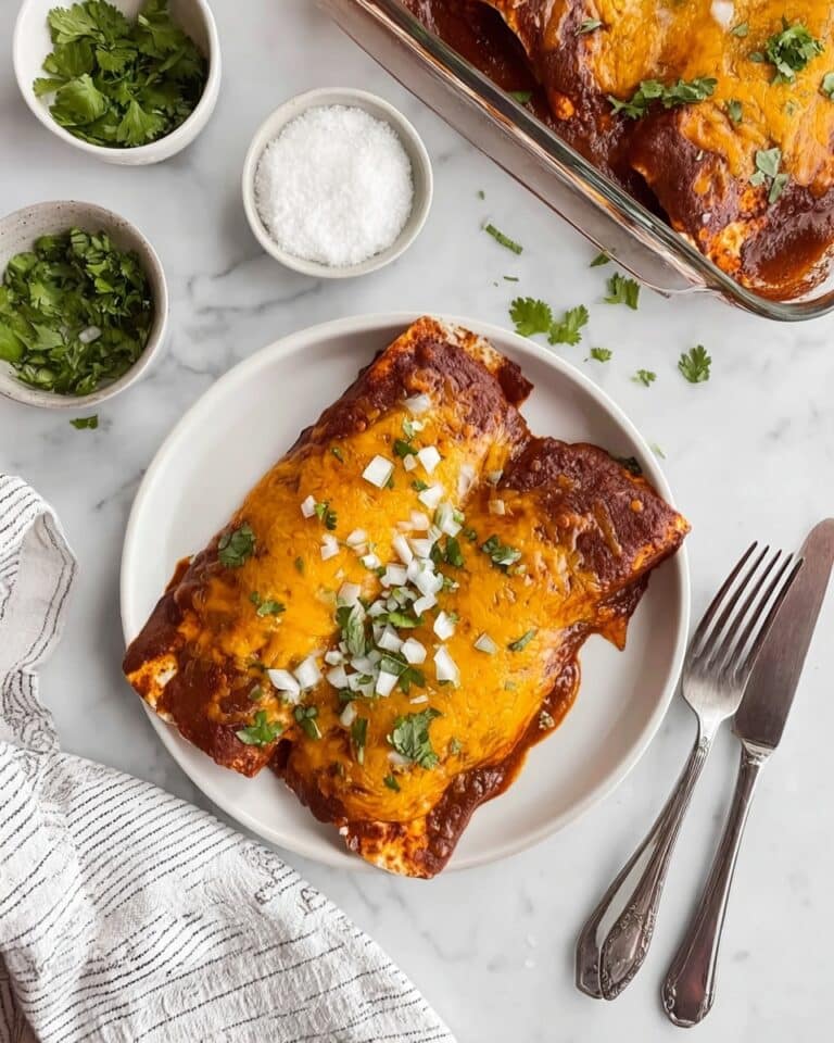 Cheesy Chili Con Carne Enchiladas Recipe