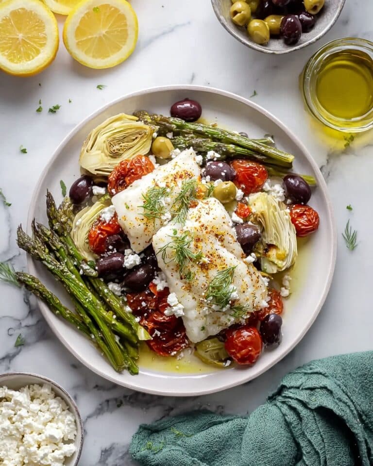 Mediterranean Cod Bake Recipe