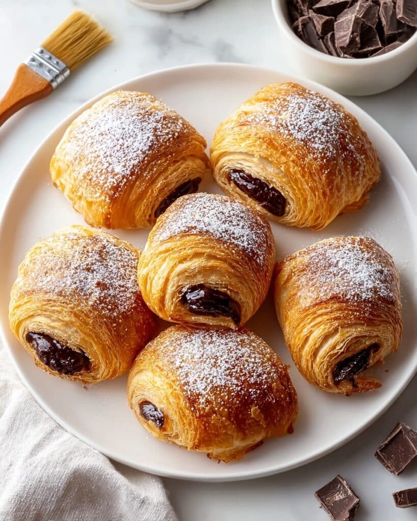 Homemade Chocolate Croissants Recipe