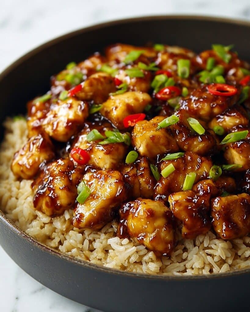 One-Pan Bold Honey BBQ Chicken Rice Recipe