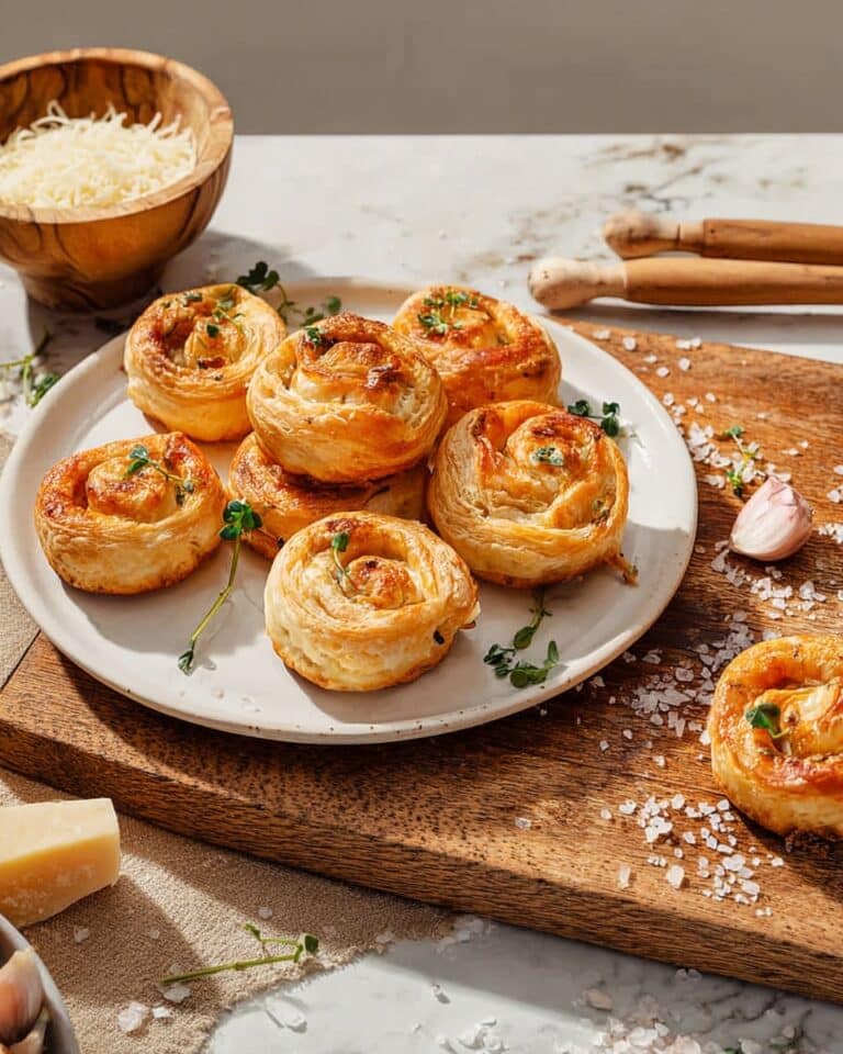 Cheesy Garlic Cruffins Recipe