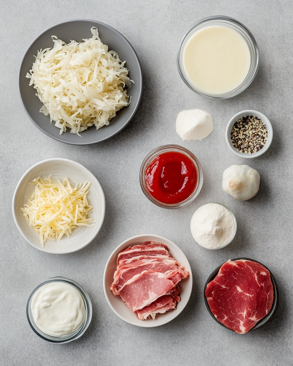The image shows several crispy roll-ups stacked closely together on a white marbled surface. Each roll-up has three main layers: the outermost layer is a golden brown melted cheese with a crunchy texture that covers the entire roll. Inside, there is a thick layer of pinkish deli meat folded neatly, and underneath the meat, a layer of creamy melted cheese is oozing out. The rolls are garnished lightly with small chopped green herbs scattered on top. The focus is close-up, showing the texture of the crispy cheese crust and gooey melted cheese inside. photo taken with an iphone --ar 4:5 --v 7