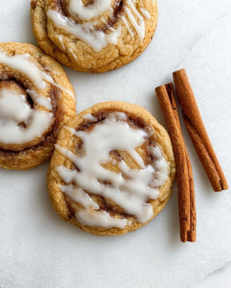 Cinnamon Roll Cheesecake Cookies Recipe