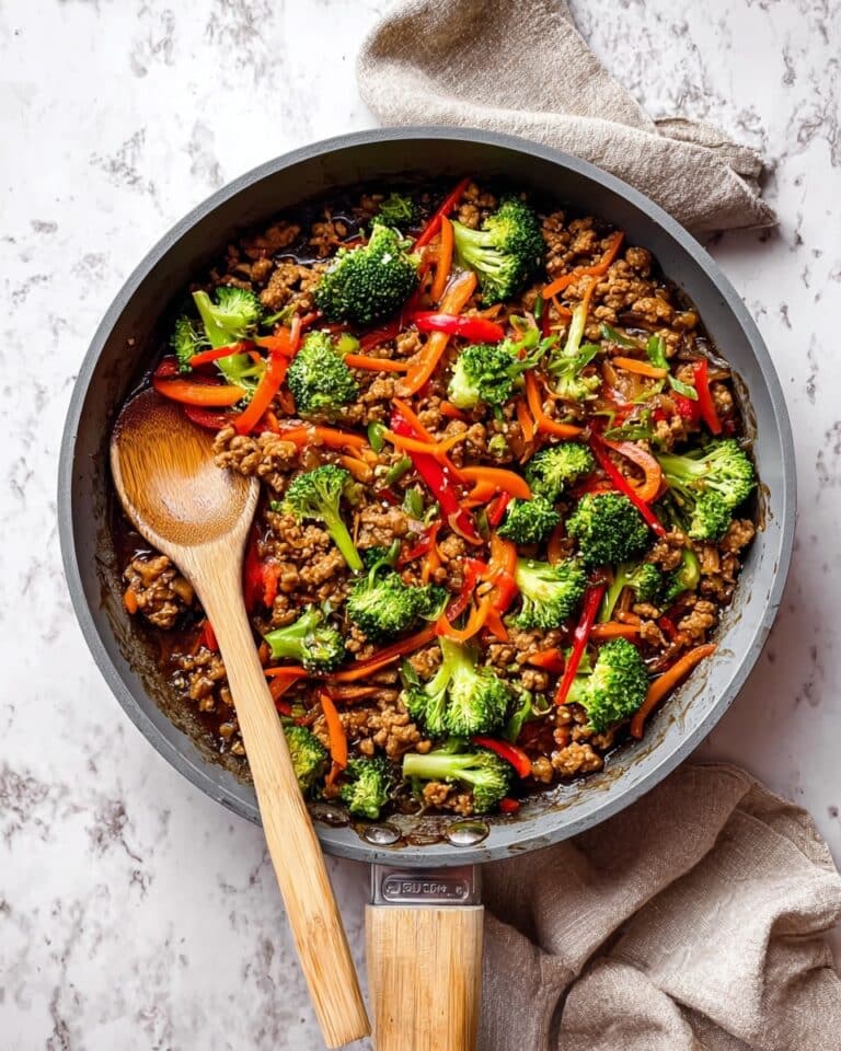 20-Minute Ground Turkey Teriyaki Stir Fry Recipe