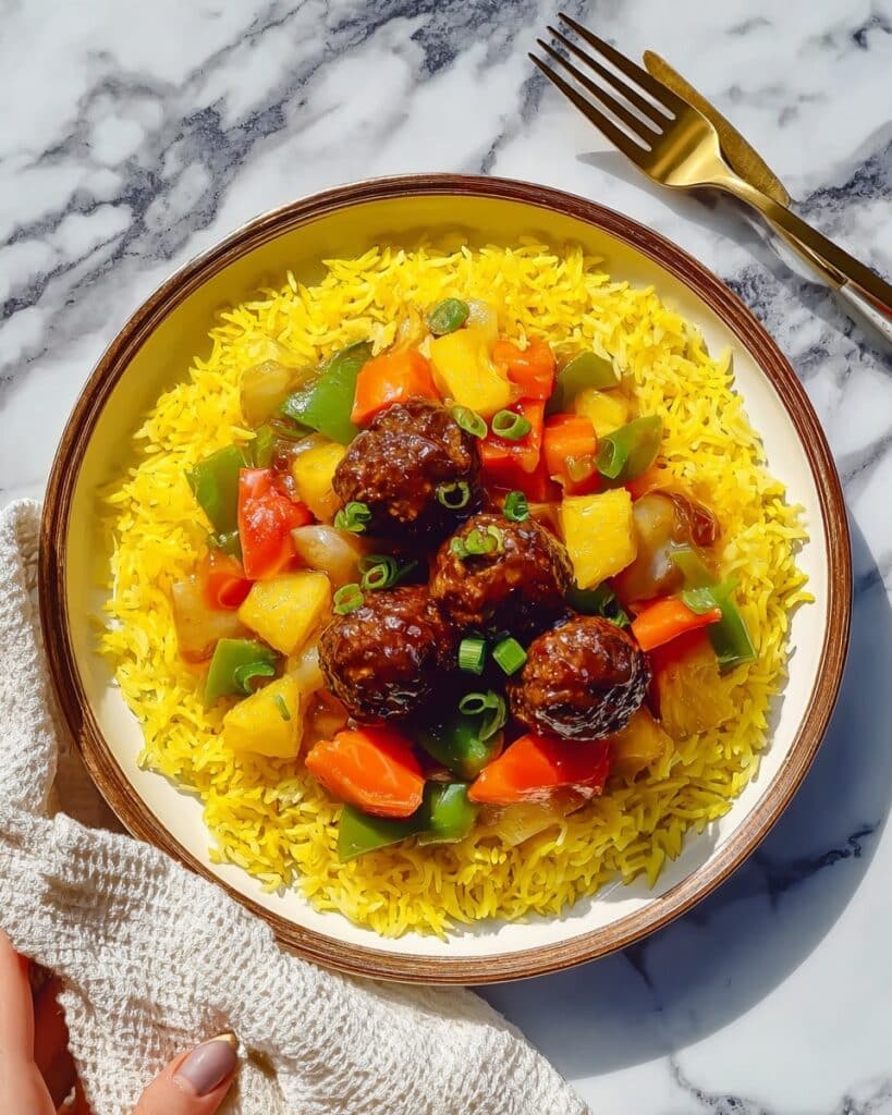 Sweet and Sour Meatballs Recipe