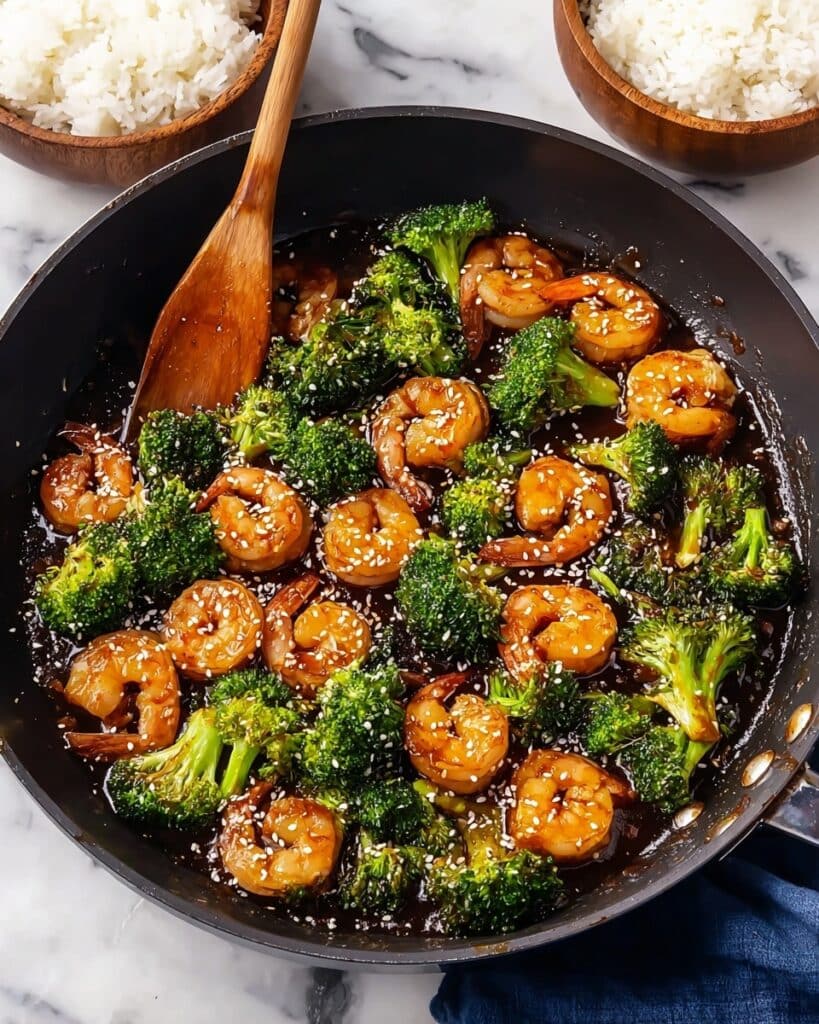 Shrimp and Broccoli Stir Fry Recipe