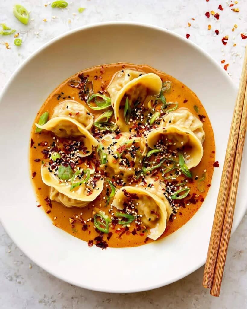 One-Pan Coconut Curry Dumplings Recipe