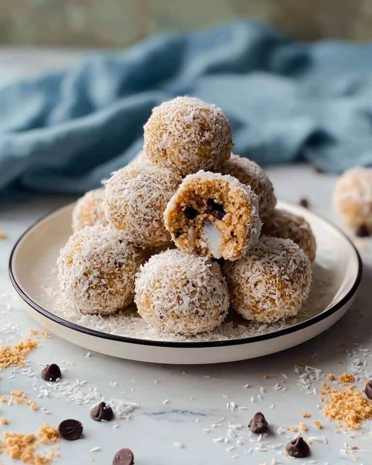 No-Bake Coconut Chocolate Balls Recipe