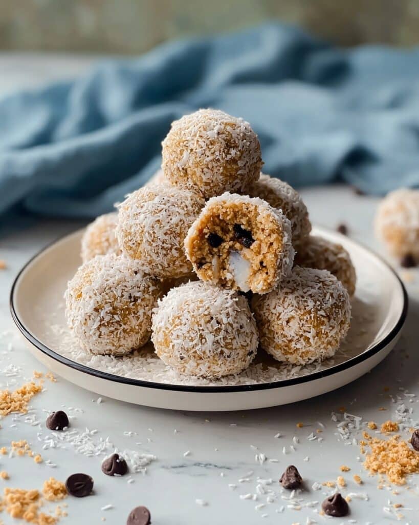 No-Bake Coconut Chocolate Balls Recipe