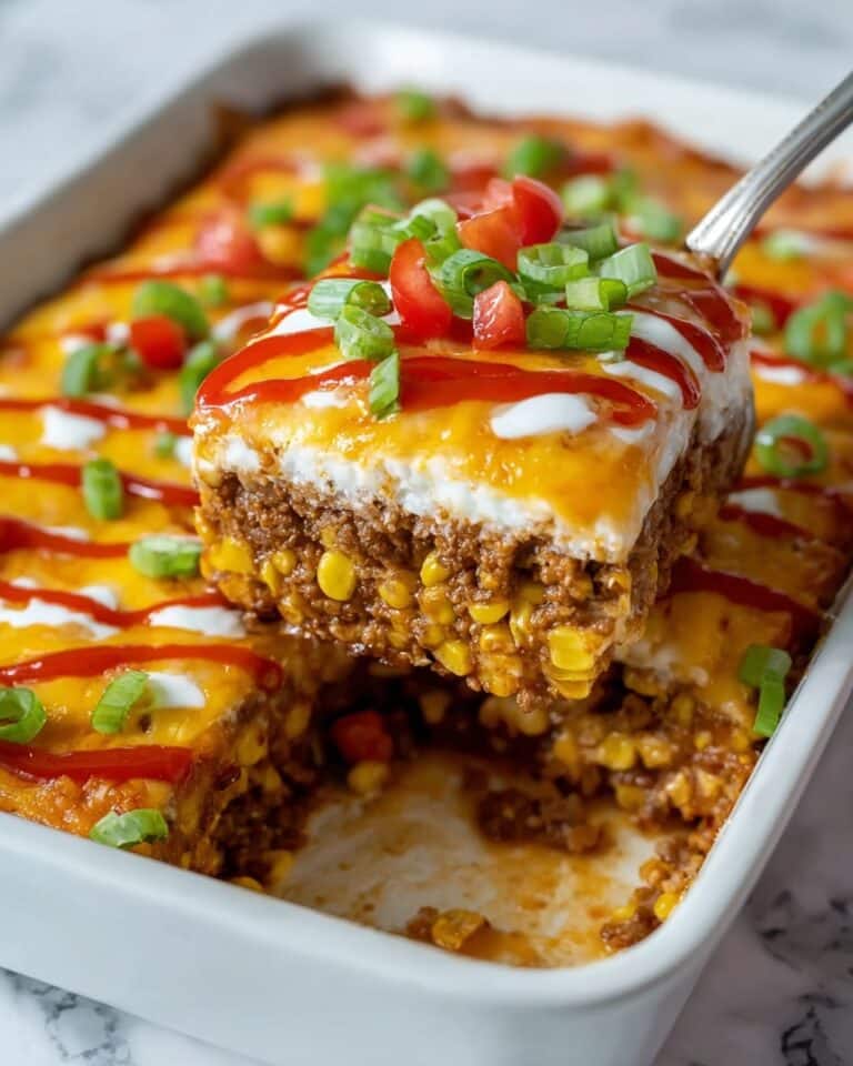Cheesy Mexican Lasagna Recipe