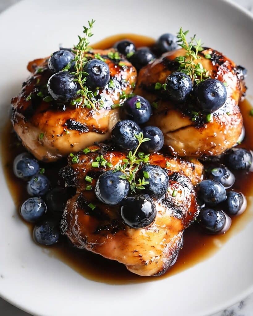 Blueberry Thyme Chicken Recipe
