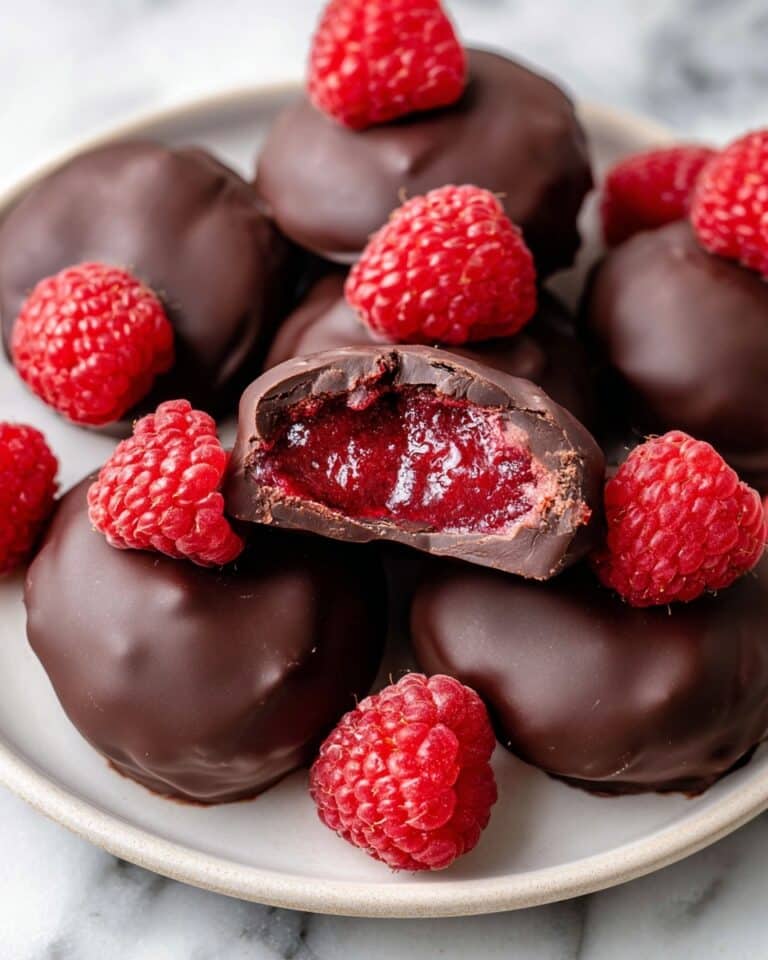 Raspberry Filled Chocolate Bites Recipe