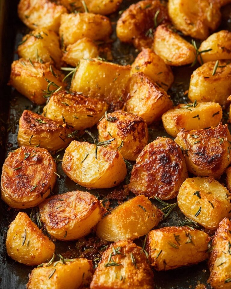 Melt in Your Mouth Roasted Herb Potatoes Recipe